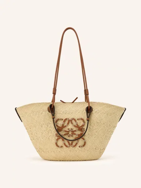Shopper kabelka Loewe béžová