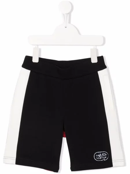 Szorty dziecięce Emporio Armani niebieskie