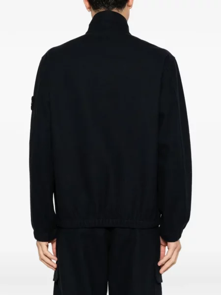 Geacă Stone Island cu strasuri albastru