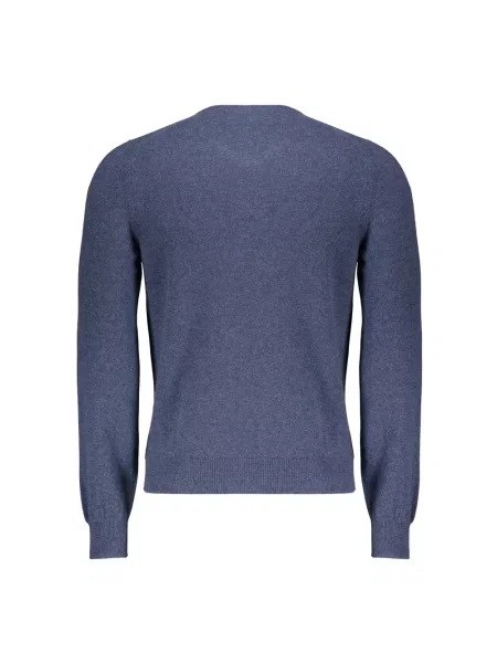 Sweter Fedeli z kaszmiru niebieski