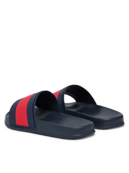 Papucs Tommy Hilfiger Core Hilfiger Flag Pool Slide kék