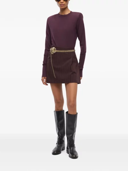 Pulover Pinko de lână violet