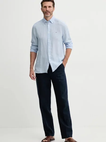 Koszula Tommy Hilfiger casual niebieska