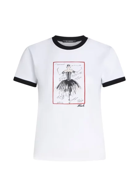 Tricou Karl Lagerfeld alb