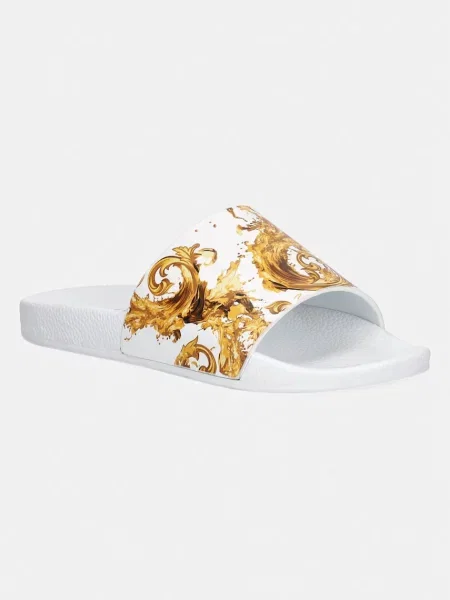 Versace Jeans Couture klapki białe