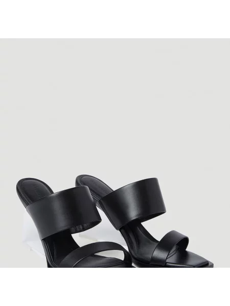 Klapki Alexander Mcqueen czarne