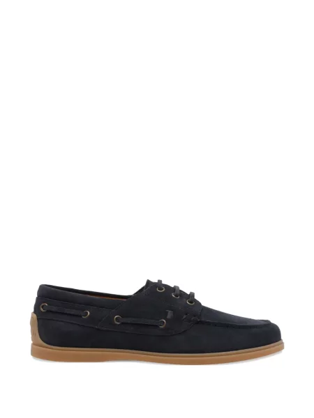 Pantofi loafer Tod's din piele de căprioară albastru