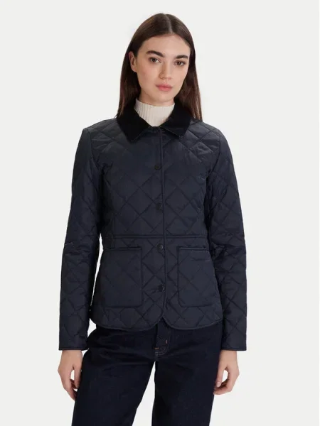 Barbour Átmeneti kabát Deveron Quilted sötétkék