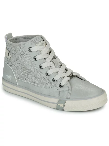 Pantofi Mustang gri
