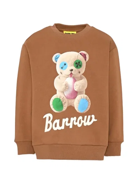 Sweter dziecięcy Barrow brązowy