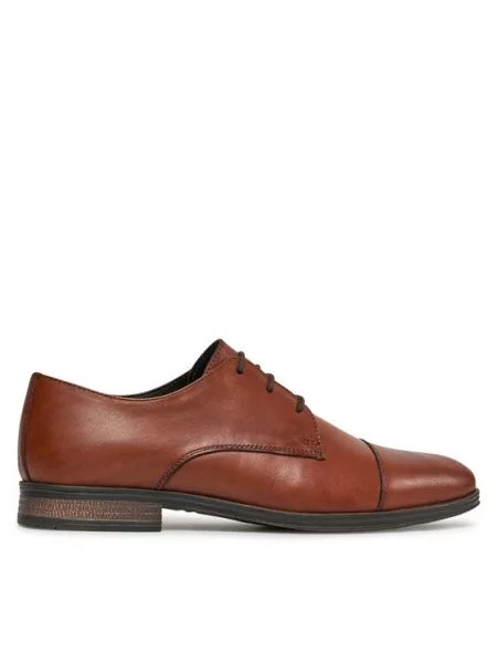 Šněrovací polobotky Jack&jones hnědé
