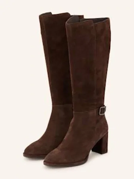 Unisa Kozačky Lebrun hnědá