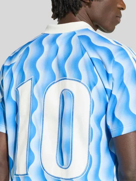Adidas Originals polo niebieska