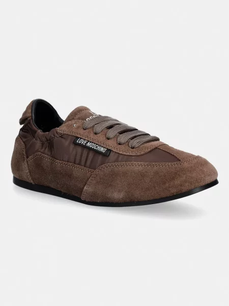 Love Moschino sneakers pentru femei maro