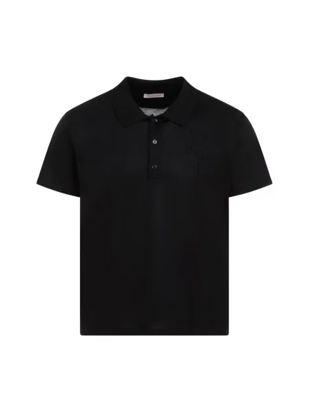 Koszulka polo Valentino Garavani czarna