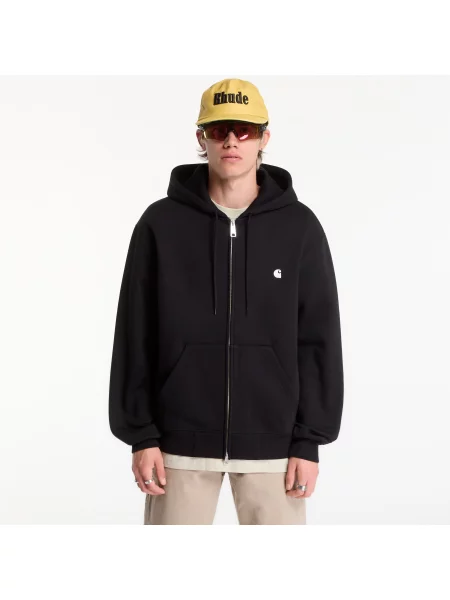 Яке Carhartt Wip с качулка черно