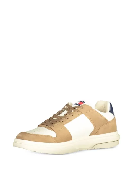 Sneakerși Tommy Jeans din piele de căprioară