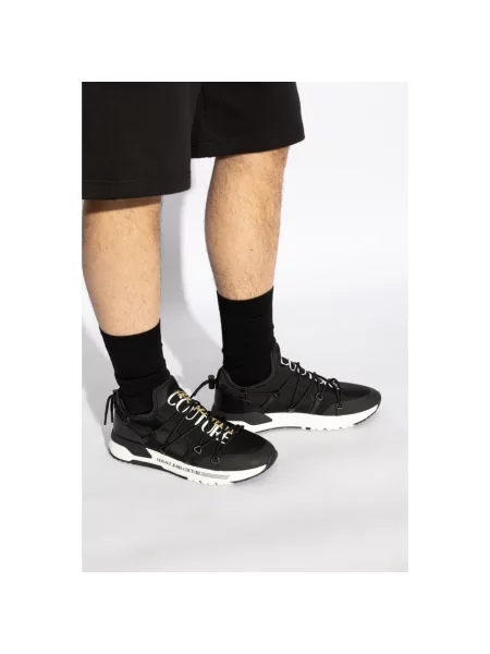 Sneakersy Versace Jeans Couture czarne