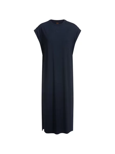 Rochie midi Boss albastru