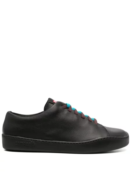 Sneakerși Camper cu șireturi din dantelă negru