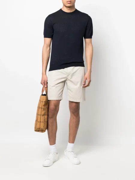 Tricou Orlebar Brown scurt albastru