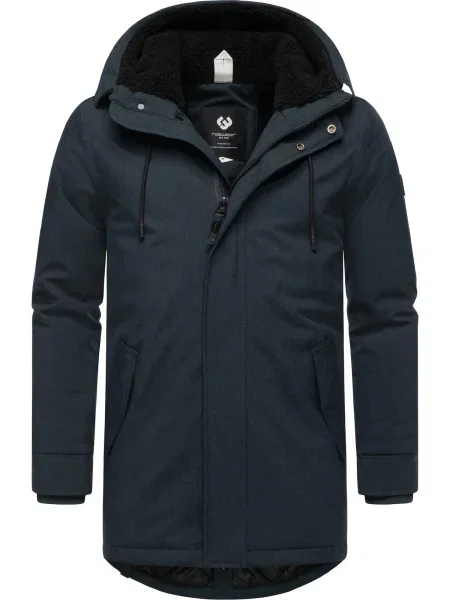 Ragwear Palton de iarnă ultramarin albastru