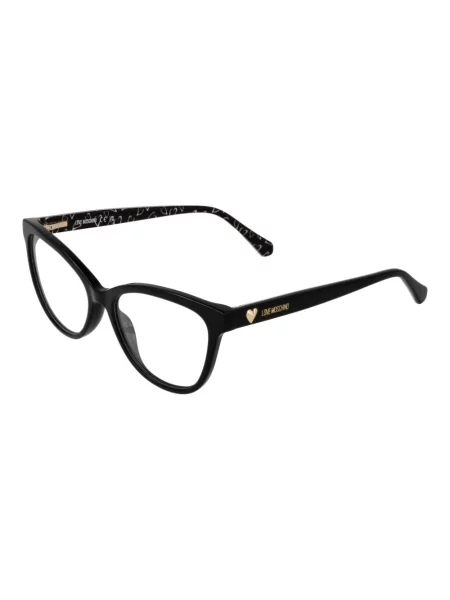 Okulary przeciwsłoneczne Love Moschino biznesowe czarne