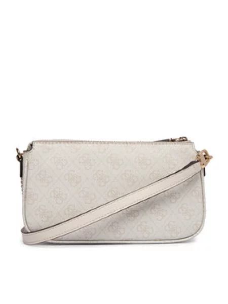 Guess Rankinė Noelle II Mini Kreminė balta