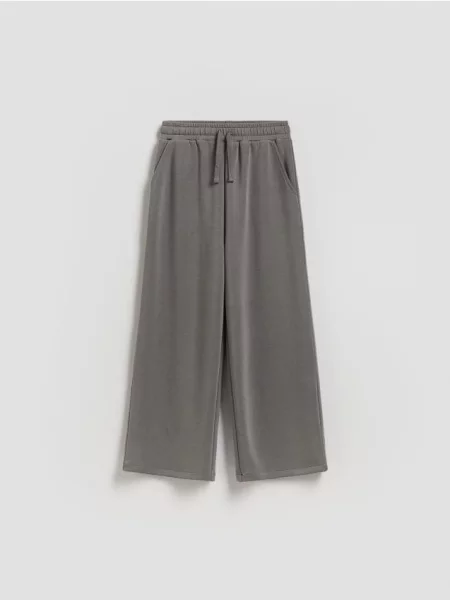 Reserved Спортивні штани з модаллю темно-сірий сірі