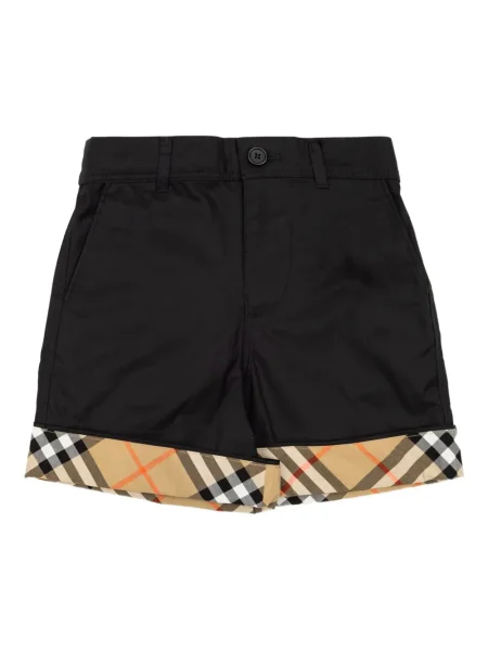 Szorty dziecięce Burberry czarne