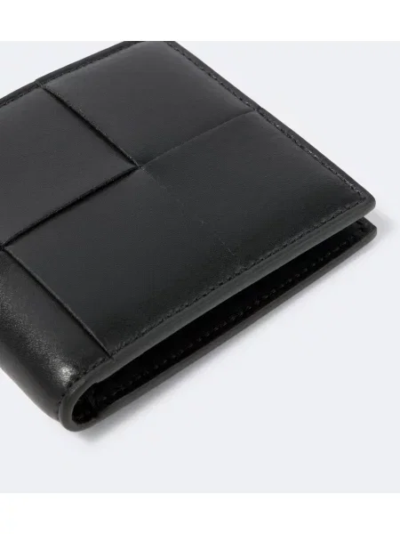 Portofel Bottega Veneta din piele negru