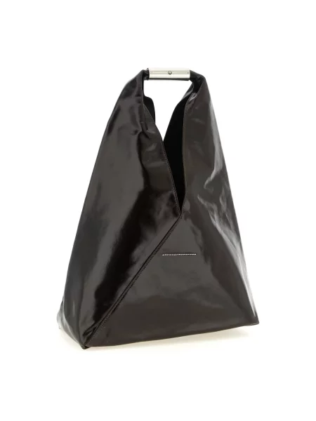 Maison Margiela torebka tote skórzana brązowa