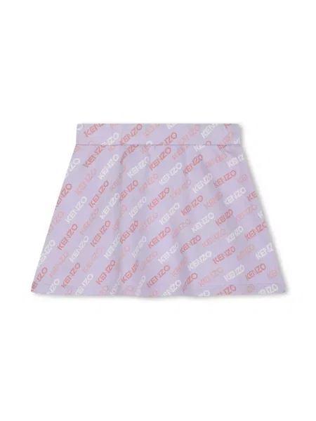 Spódnica mini dziecięca Kenzo fioletowa