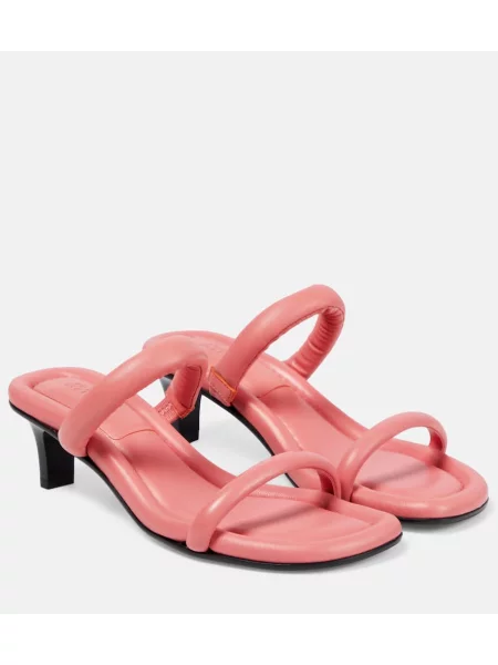 Sandale Isabel Marant din piele roz