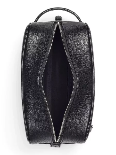 Кожаная косметичка Polo Ralph Lauren черная