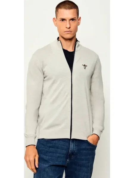 Aeronautica Militare De lână pulover gri