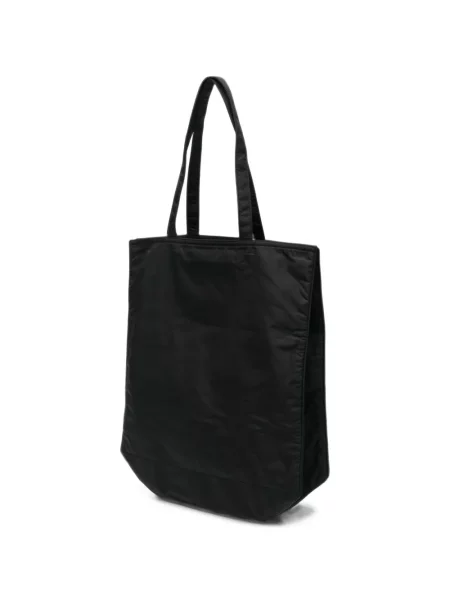 Geantă shopper Aspesi cu imagine negru