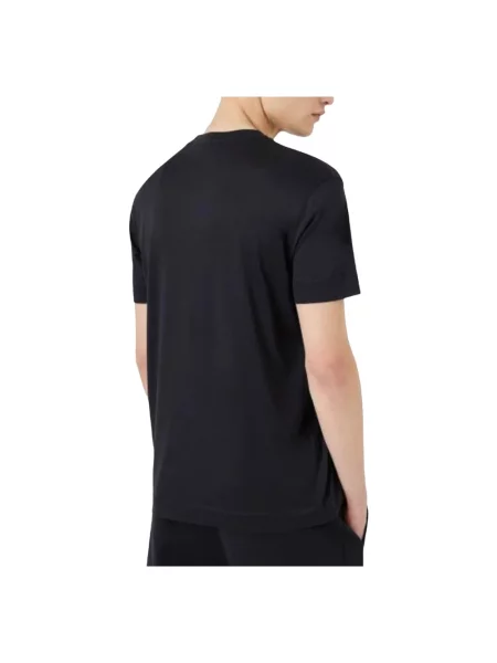 Koszulka Emporio Armani z krótkim rękawem czarna