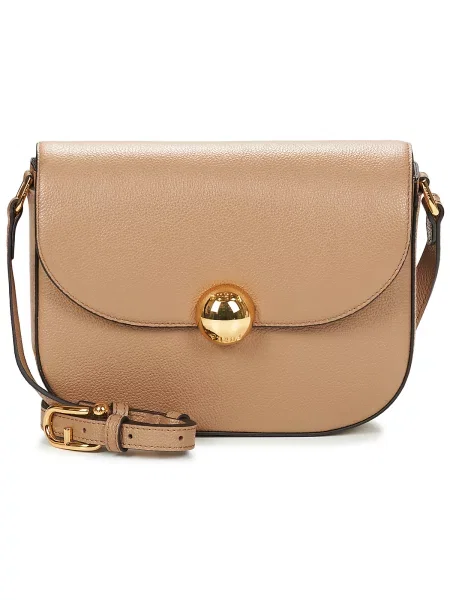 FURLA Geantă de umăr MOONLIGHT cămilă / auriu maro