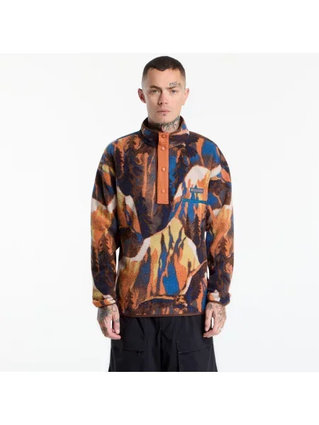 Pocnitură hanorac din fleece Columbia din fleece cu imagine maro