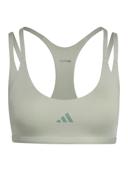 ADIDAS PERFORMANCE Sutien sport Optime Workout pastel verde