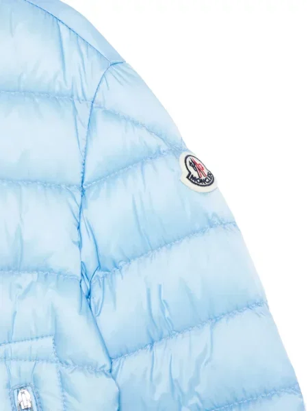 Kurtka dziecięca Moncler Enfant niebieska