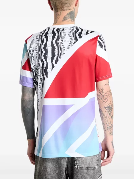 Maxi koszulka Adidas z autografem odblaskowa czarna