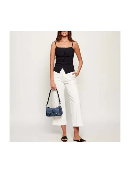 GUESS Geantă de umăr Kassie denim albastru