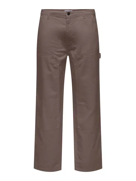 Only & Sons Pantaloni ONSFADE închis maro