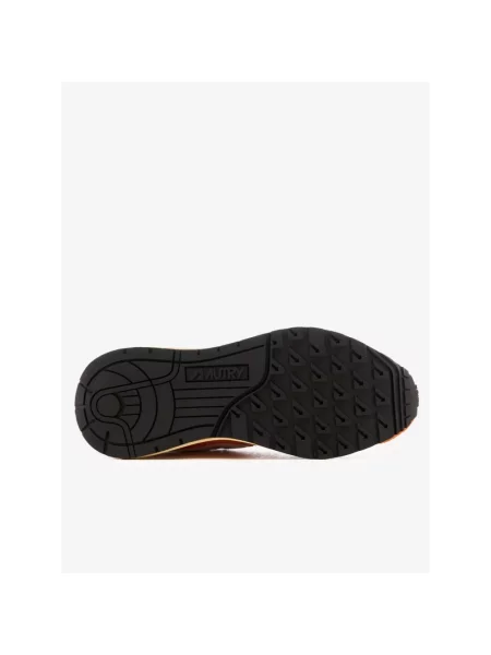 Sneakersy Autry skórzane brązowe
