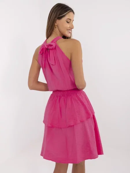 Rochie Italy Moda de costum fucsie