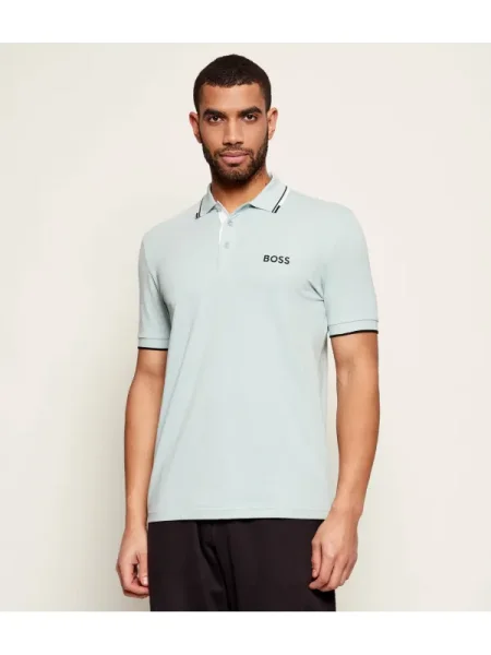 BOSS GREEN Polo Paddy Pro | stretch verde