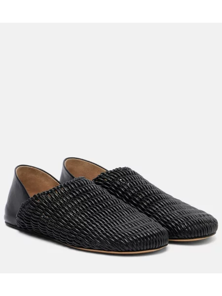 Pantofi loafer Jw Anderson din piele negru
