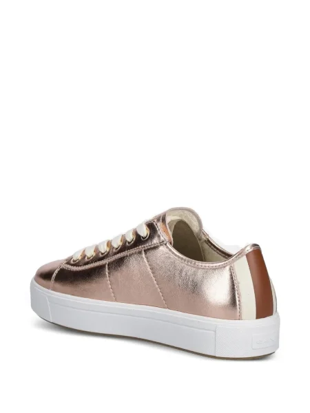 Sneakerși Gant cu șireturi din piele roz